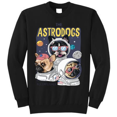 The Astrodogs Astronauts Dogs In Space Sweatshirt