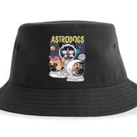 The Astrodogs Astronauts Dogs In Space Sustainable Bucket Hat