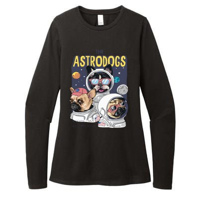 The Astrodogs Astronauts Dogs In Space Womens CVC Long Sleeve Shirt