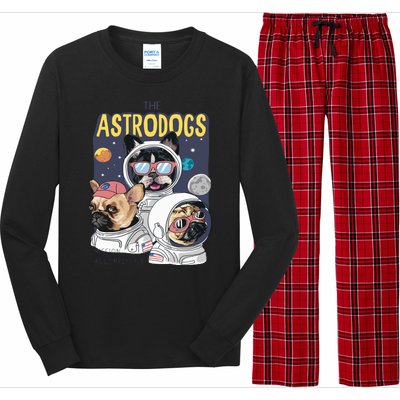 The Astrodogs Astronauts Dogs In Space Long Sleeve Pajama Set