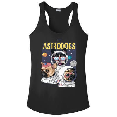 The Astrodogs Astronauts Dogs In Space Ladies PosiCharge Competitor Racerback Tank