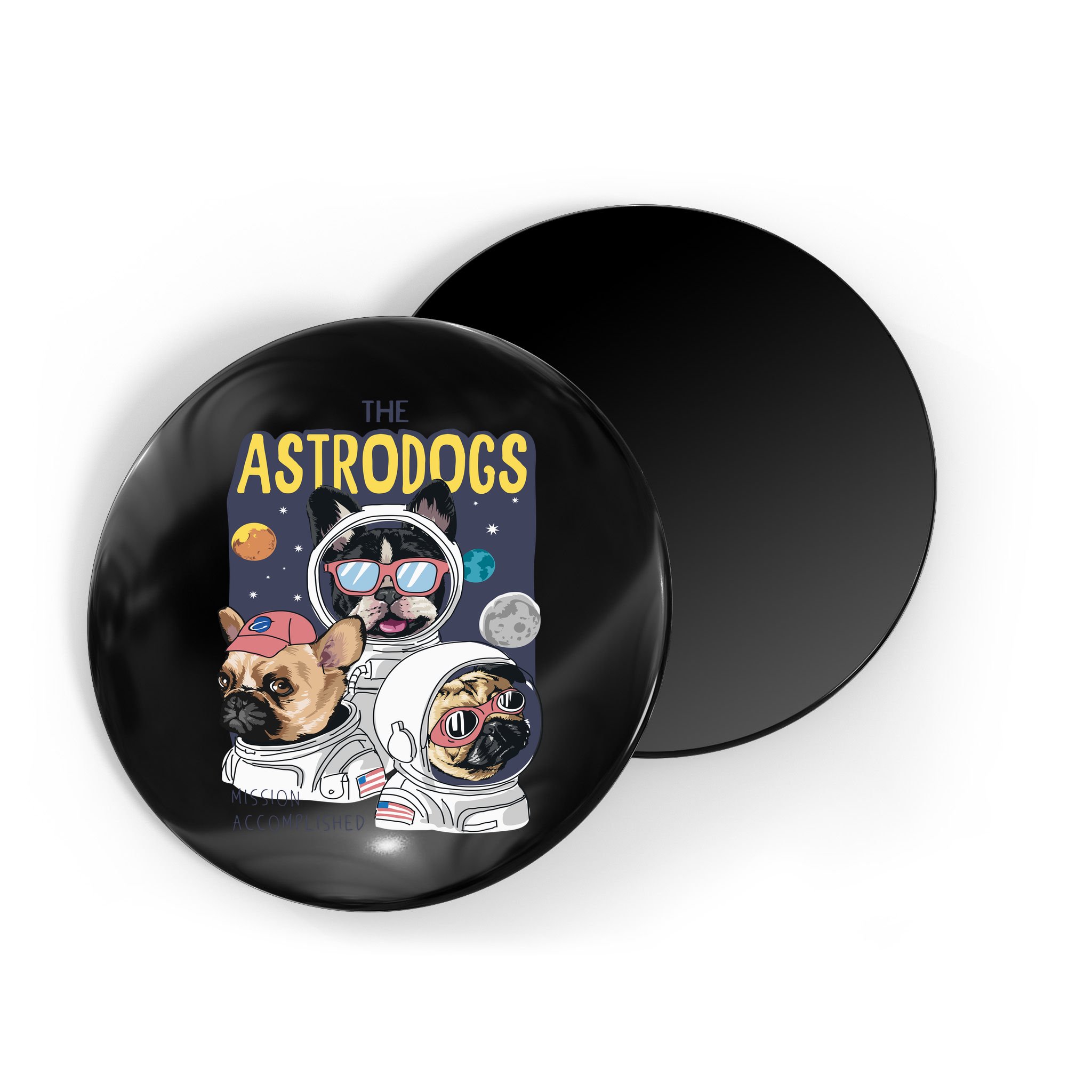 The Astrodogs Astronauts Dogs In Space Magnet