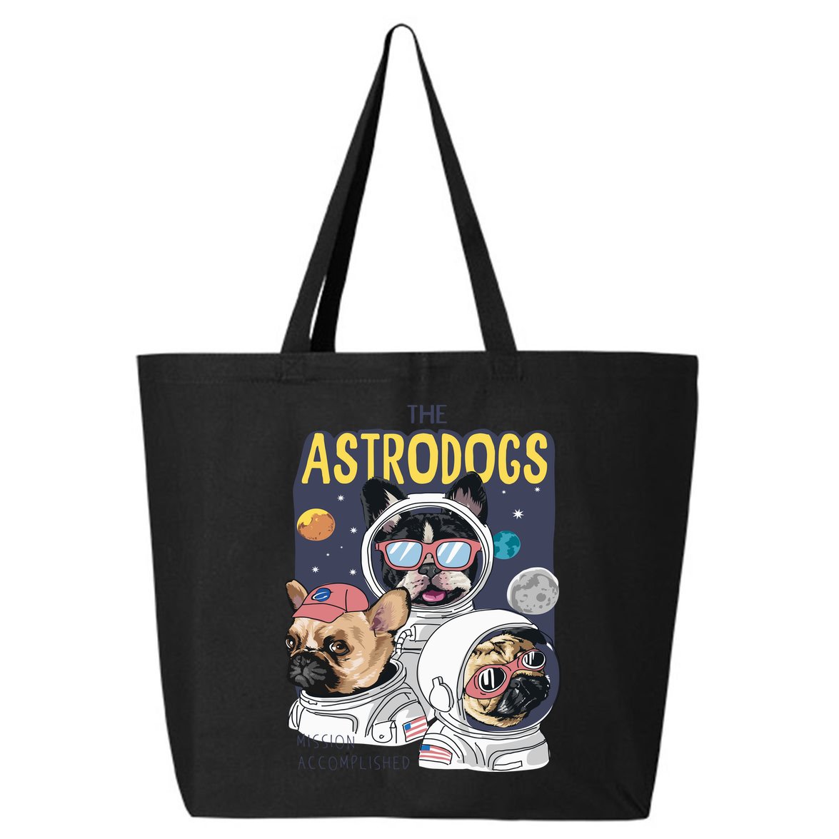 The Astrodogs Astronauts Dogs In Space 25L Jumbo Tote
