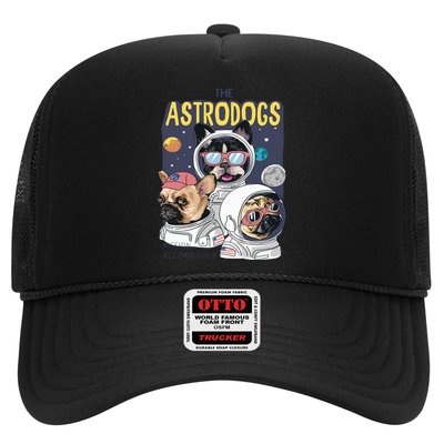 The Astrodogs Astronauts Dogs In Space Trucker Hat