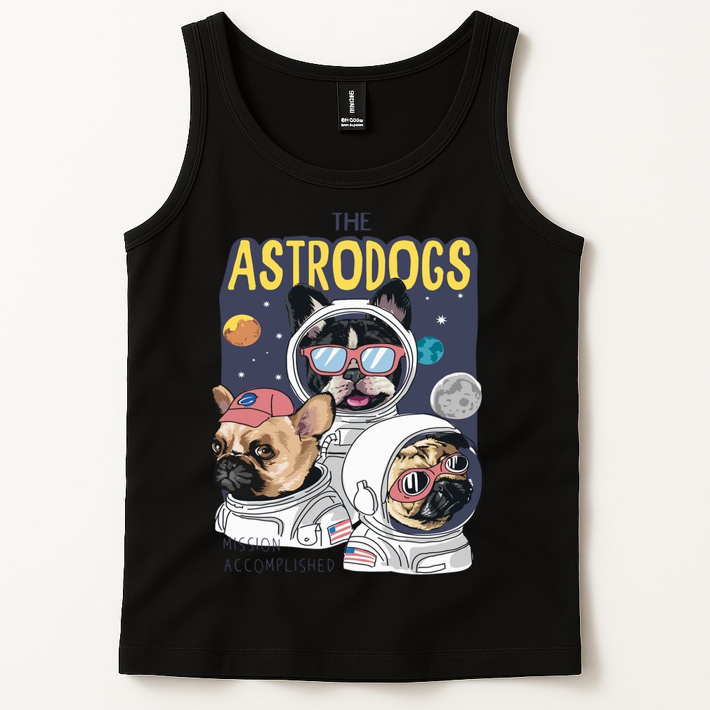 The Astrodogs Astronauts Dogs In Space Tank Top