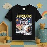The Astrodogs Astronauts Dogs In Space Toddler T-Shirt