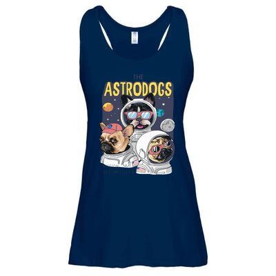 The Astrodogs Astronauts Dogs In Space Ladies Essential Flowy Tank