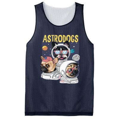 The Astrodogs Astronauts Dogs In Space Mesh Reversible Basketball Jersey Tank