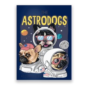 The Astrodogs Astronauts Dogs In Space Poster