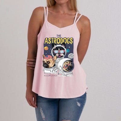 The Astrodogs Astronauts Dogs In Space Women's Strappy Tank