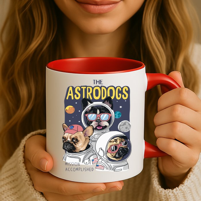 The Astrodogs Astronauts Dogs In Space Mug