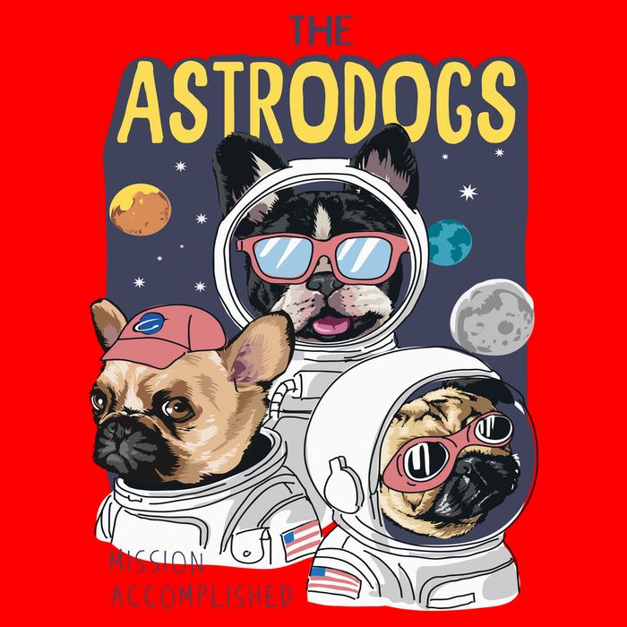The Astrodogs Astronauts Dogs In Space Mug