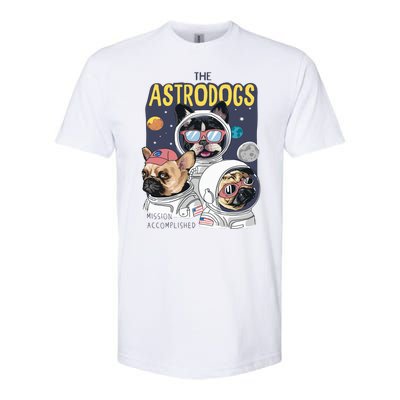 The Astrodogs Astronauts Dogs In Space Softstyle CVC T-Shirt