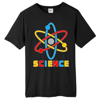 The Atom Science Logo Tall Fusion ChromaSoft Performance T-Shirt