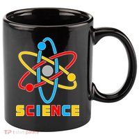 The Atom Science Logo 11oz C Handle Ceramic Mug