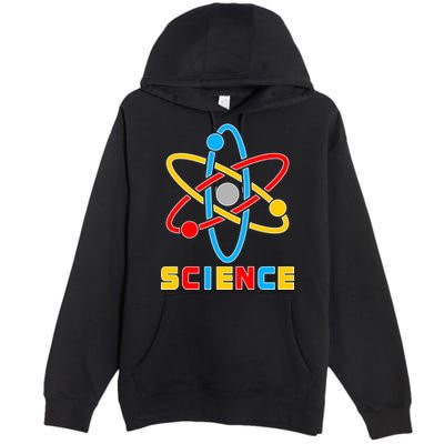The Atom Science Logo Premium Pullover Hoodie