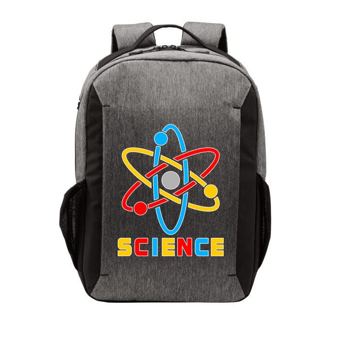 The Atom Science Logo Vector Backpack
