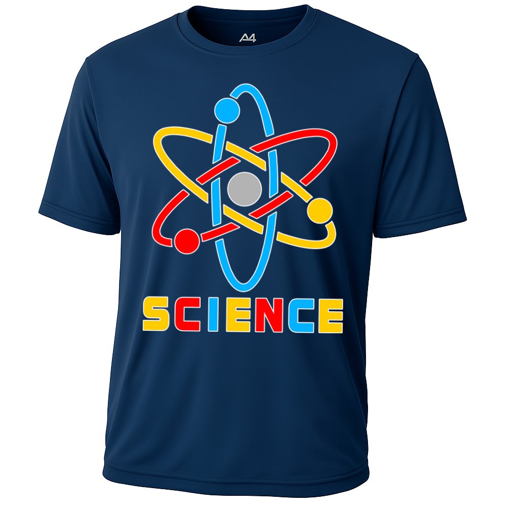 The Atom Science Logo Performance Shirt