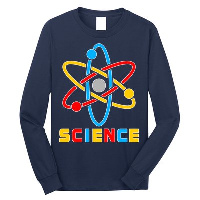 The Atom Science Logo Long Sleeve Shirt