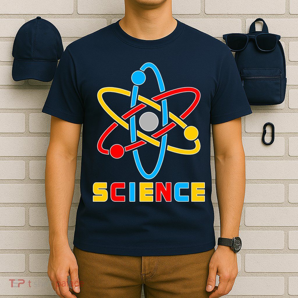 The Atom Science Logo T-Shirt