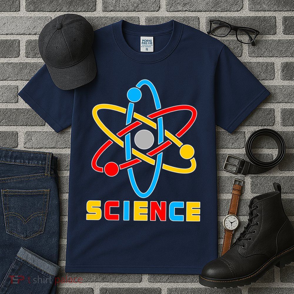 The Atom Science Logo Tall T-Shirt