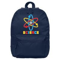 The Atom Science Logo 16 in Basic Backpack