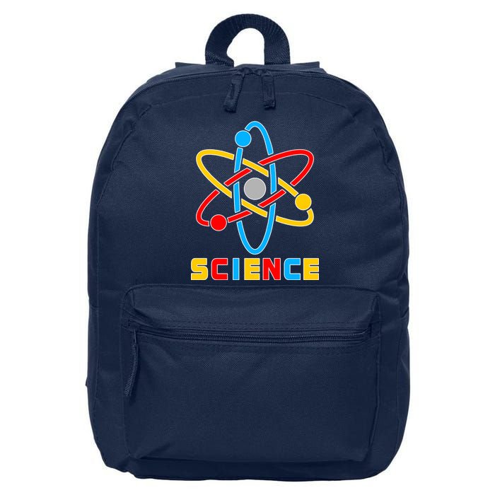 The Atom Science Logo 16 in Basic Backpack