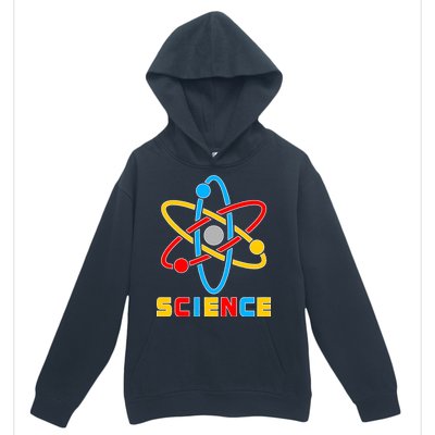 The Atom Science Logo Urban Pullover Hoodie