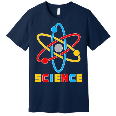 The Atom Science Logo Premium T-Shirt