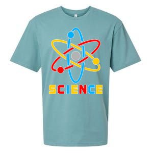 The Atom Science Logo Sueded Cloud Jersey T-Shirt