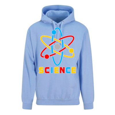 The Atom Science Logo Unisex Surf Hoodie