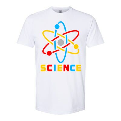 The Atom Science Logo Softstyle CVC T-Shirt