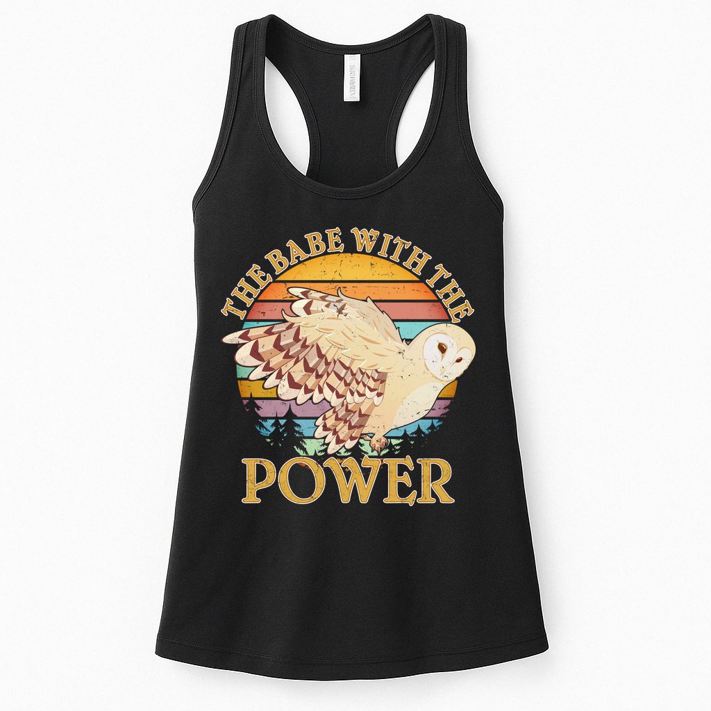 The Babe With The Power Womens Tank Top