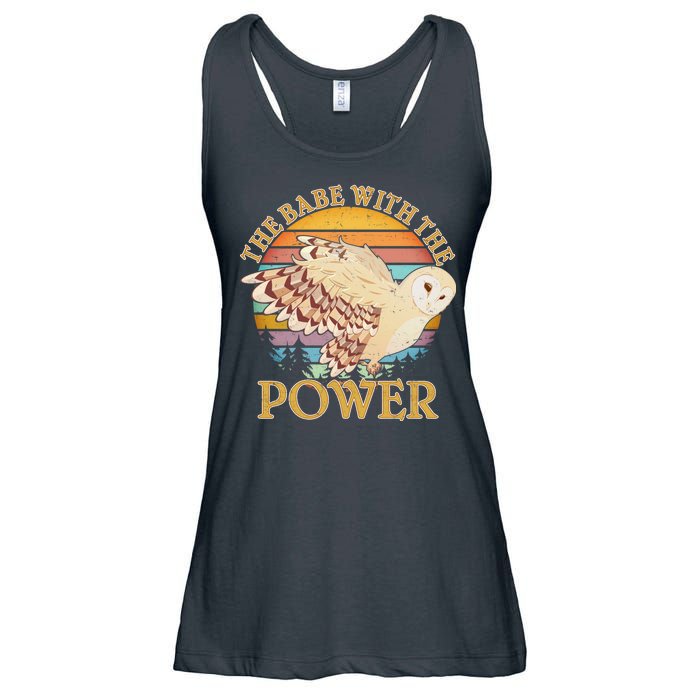 The Babe With The Power Ladies Essential Flowy Tank