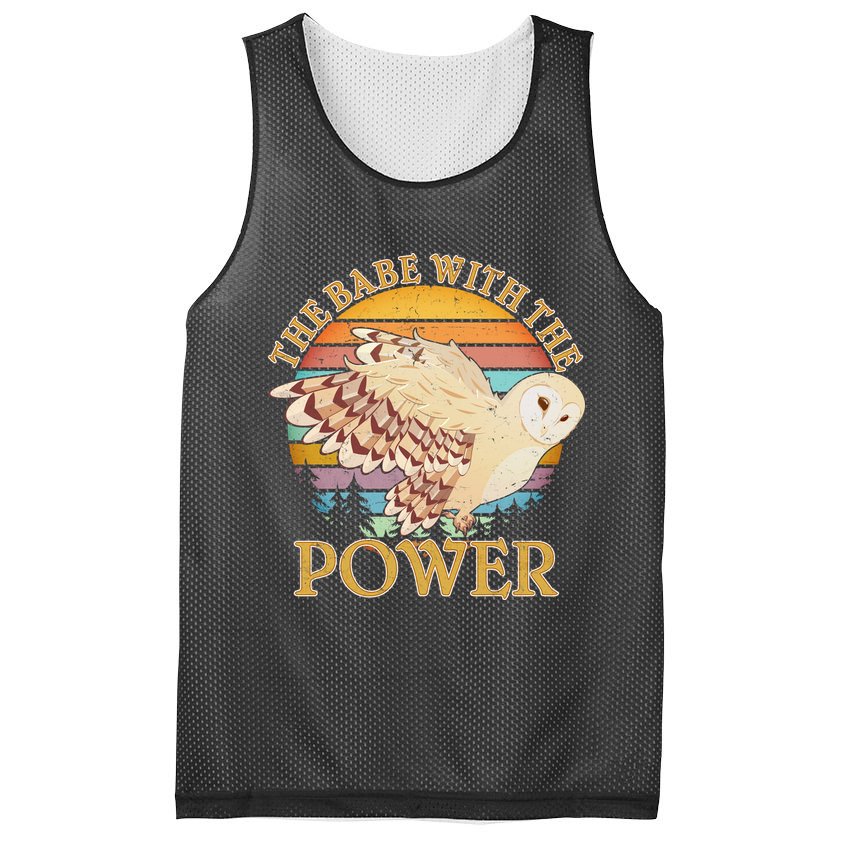 The Babe With The Power Mesh Reversible Basketball Jersey Tank