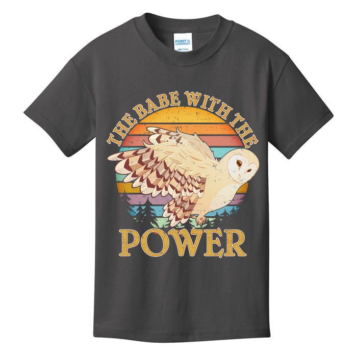 The Babe With The Power Kids T-Shirt
