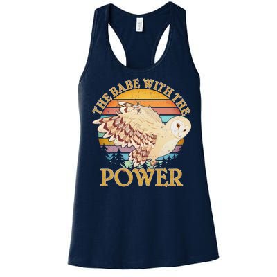 The Babe With The Power Women's Racerback Tank