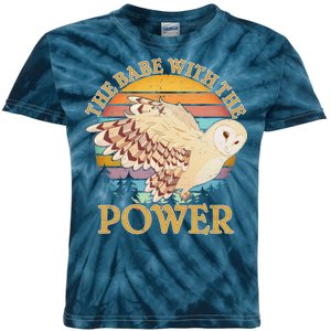 The Babe With The Power Kids Tie-Dye T-Shirt