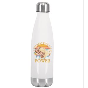 The Babe With The Power Stainless Steel Insulated Water Bottle