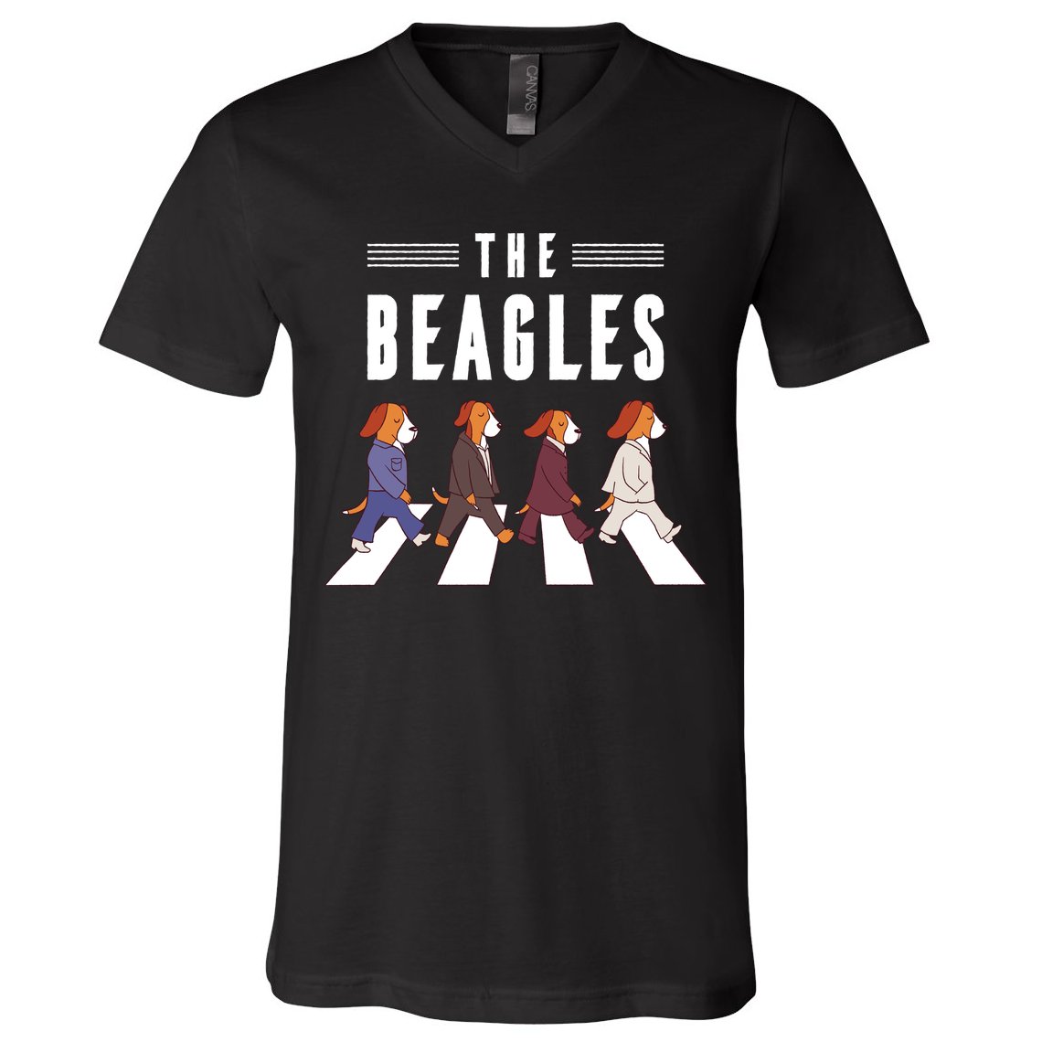 The Beagles V-Neck T-Shirt