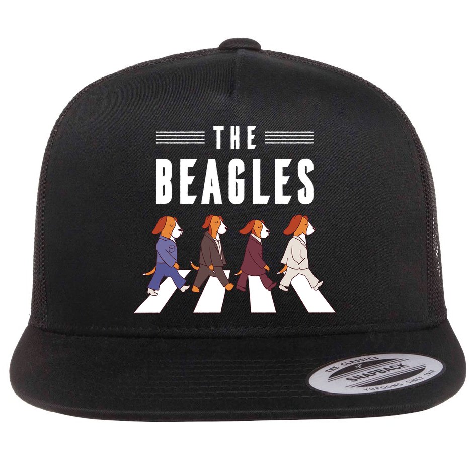The Beagles Flat Bill Trucker Hat