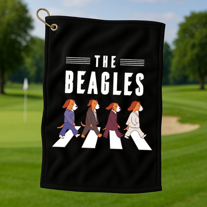 The Beagles Golf Towel