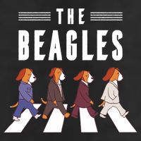 The Beagles Golf Towel