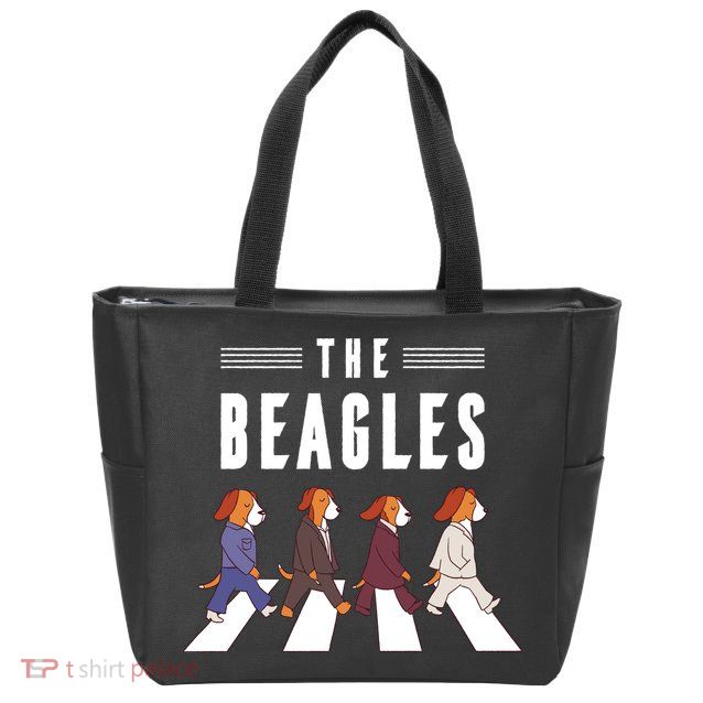 The Beagles Zip Tote Bag