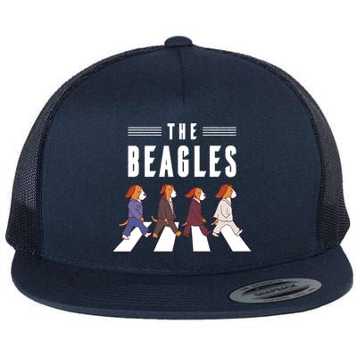 The Beagles Flat Bill Trucker Hat