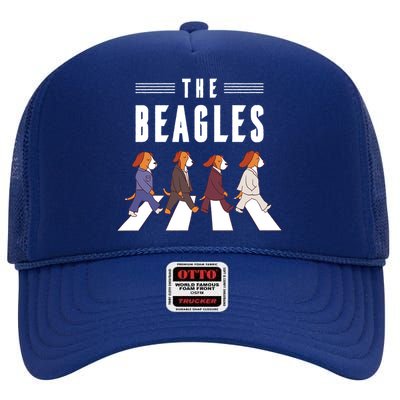 The Beagles High Crown Mesh Back Trucker Hat