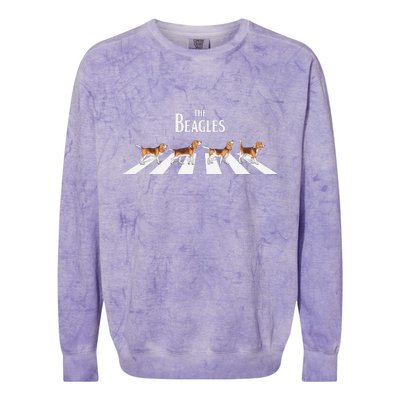 The Beagles Parody Logo Colorblast Crewneck Sweatshirt