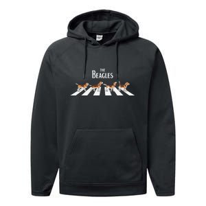 The Beagles Parody Logo Performance Fleece Hoodie