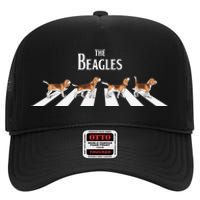 The Beagles Parody Logo High Crown Mesh Back Trucker Hat