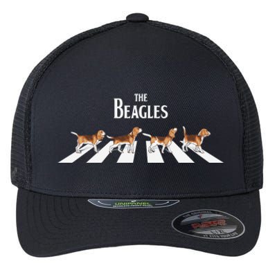 The Beagles Parody Logo Flexfit Unipanel Trucker Cap